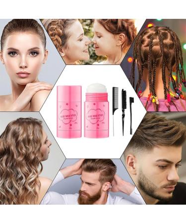 Cutiolly Hair Wax Stick Wax Stick for Hair 40g Smooth Stick for Hair Pomade Stick Wax Wigs Edge Control Slick Styling Hair Pomade Stick for Flyaways Frizzy Hair Strands - Buy Online on GoSupps.com