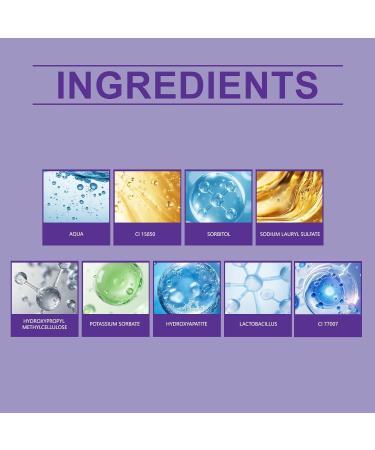 Purple Cleaning Toothpaste - Gentle Clean Teeth Brightening Fresh Breath & Daily Oral Care(3PCS) - Buy Online on GoSupps.com