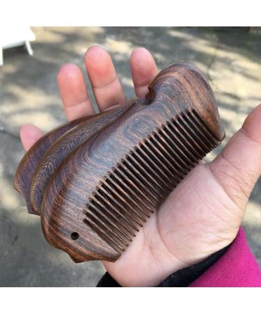 Comb Hair Care Hair Comb Wooden Comb Creative Fish Styling Hair Comb Can Massage the Scalp Family Men and Women Are Suitable for Hair Styling Gifts Hair Brush Brass - Buy Online on GoSupps.com