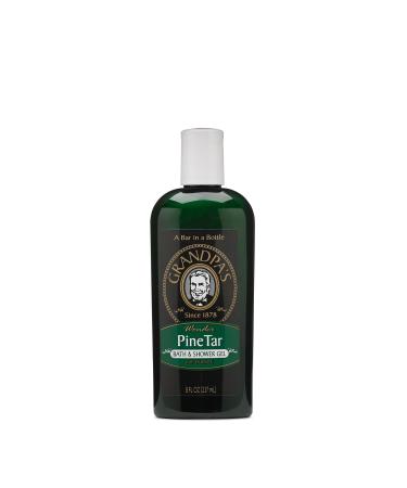 Grandpa's Brands Pine Tar Bath and Shower Gel 8 Ounce