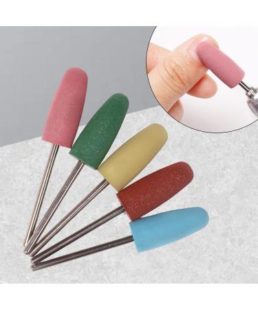 Dajidafu 5pieces Odorless Manicure Pedicure Bits High Compatibility And Non-toxic Nail Drill Accessories Safe Ingredients - Buy Online on GoSupps.com