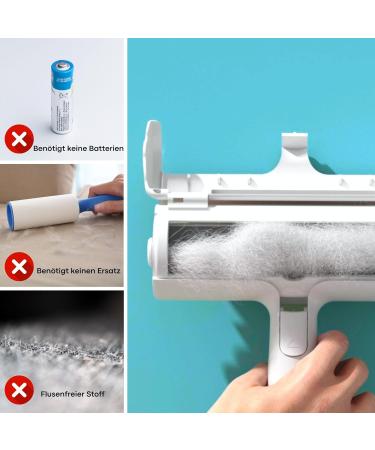 Infinity Insights Animal Hair Remnants & Remover | Washable & Reusable Fur Cleaning Brush for Cats & Dogs Perfect for Carpets Clothes & Sofas - Buy Online on GoSupps.com