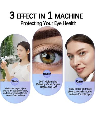 ERICAT Machine Vapeur pour Les Yeux Pulv risateur 3 en 1 Capacit du R servoir De 15 ML Et 3 Niveaux De R glage De La Temp rature Chauffage Rapide en 10 Secondes pour Les Voyages Et Les Voyages - Buy Online on GoSupps.com