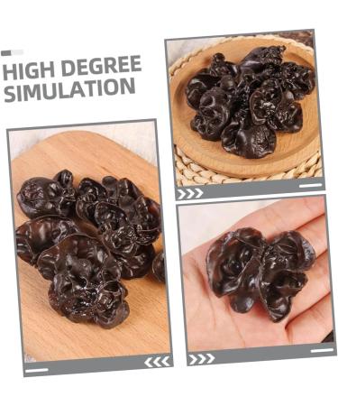 STAHAD 15pcs Model Agarics Vegetables Model Realistic Agarics Fake Agarics Realistic Food Props Fake Vegetables Realistic Vegetables Simulation Vegetables Pvc Decoration Fake Artificial Dark Brown 5.00X4.20X1.00CM - Buy Online on GoSupps.com