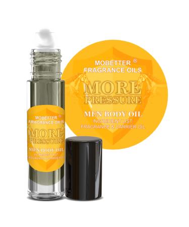MOBETTER FRAGRANCE OILS More Pressure Fragrance Body Oil for Men