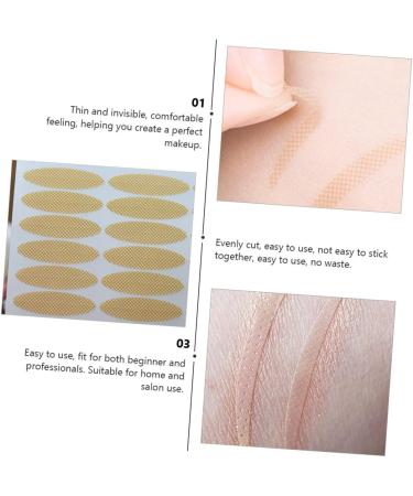 WOFASHPURET 40 sheets Patch Double-edged Invisible Sticker Tape Lace Decal Sticky Mesh Trace Traceless Eyelid - Buy Online on GoSupps.com