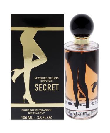 New Brand Perfumes Edp secret (l) 100 ml spr 3.30 Fl Oz 3.3 Ounce (Pack of 1)