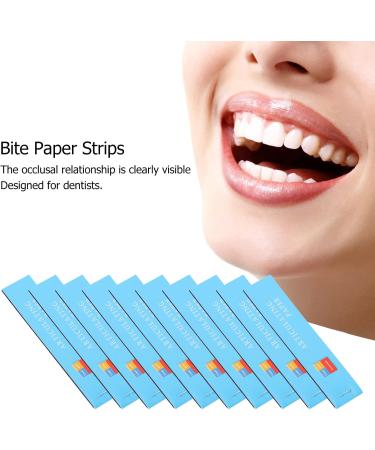 Professional Articulation Paper - 400 Blue Double-Sided Strips for Oral Articulation | Thin & High-Quality - Buy Online on GoSupps.com