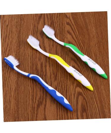 Gatuida 4-Piece Soft Bristle Toothbrush Set - Comfortable Handle Two-Layer Nano Toothbrushes from South Korea - Ideal for Gentle Oral Care - Buy Online on GoSupps.com