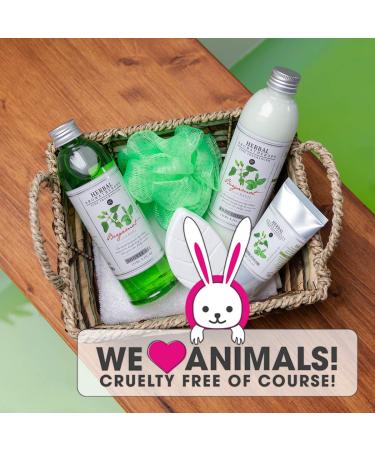 Accentra Herbal Wellness Spa Gift Set - Beautiful 6-Piece Bathing Set in Sea Grass Basket | Perfect for Every Occasion - Buy Online on GoSupps.com