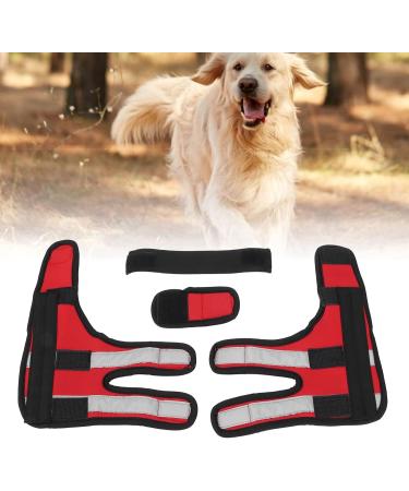 Dog Front Leg Braces Hook Loop Dog Knee Pads Cover Wrist Guard for Ligament Injuries Sprains for Loss of Stability(#1 M) - Buy Online on GoSupps.com