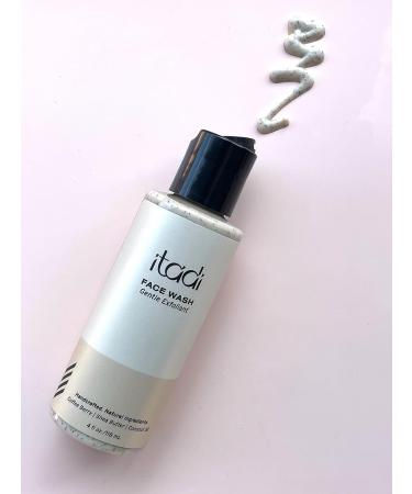 ITADI Organic Daily Gentle Face Exfoliator Wash | Coffee Berry Infused Face Scrub Exfoliator | Best for Women & Men | 4oz - Buy Online on GoSupps.com