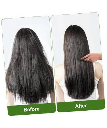 Magiclulu 2 Pool Sace Jade Krame Head Massager - Wooden Wide Tooth Gua Sha Hair Stimulator for Ladies | Natural Jade Scratch Board - Buy Online on GoSupps.com