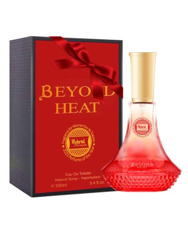 Hybrid & Company Beyond Heat Feminine Essence Youthful Sensuous Truly Irresistible Scent Womens Perfume 3.4 Fl Oz BEYOND HEAT 3.4 Fl Oz (Pack of 1)