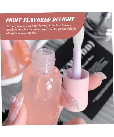 Moisturizing Lip Balm 3 Bottles Glossy Hydrating Lip Oil Fruit-flavored Lipbalm for Women and Girls Winter Essentials 3.1g - Buy Online on GoSupps.com