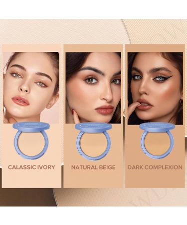 Oil Control Face Powder | Waterproof Matte Makeup | Longlasting Lightweight Setting Powder - Nature Beige 0.35Oz - Buy Online on GoSupps.com