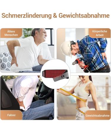 ComfyTemp 3-Chip Electric Heating Belt - 4 Modes 3 Intensities for Back & Shoulder Relief | Weight Loss & Timer | 1.8m Long Cable - Buy Online on GoSupps.com