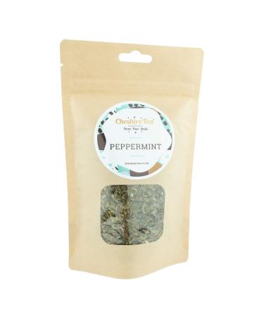 Cheshire Tea Company Premium Peppermint (Strong) - 50g Ethically Sourced Caffeine Free Loose Leaf Herbal Tea Leaves