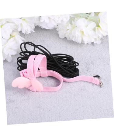 Angoily Dreses Leash Budgie Harness Engraved Dog Tag Bird Leg Ring Pet Harness Strap Walk The Dog Budgerigar 200*10*1.5cm Pink - Buy Online on GoSupps.com