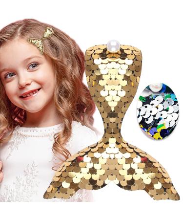 Mermaid Cock Pearls Hair Clips - Stunning Pearl Hair Accessories for Women & Girls | Perfect for Weddings & Daily Wear - Yellow - Buy Online on GoSupps.com