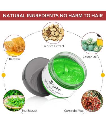 Blue Temporary Hair Color Wax for Men, Women, Kids - Daily Party, Cosplay, Halloween - DIY Hair Dye Paint - Buy Online on GoSupps.com