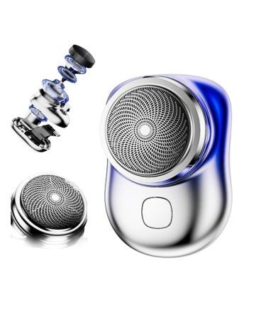 2024 New Londonatt Mini Electrical Shave Londonatt Mini Shaver Mini-Shave Portable Electric Shaver Portable Electric Shaver for Men Women Travel (1Pcs Gradient Blue) 1Pcs Gradient Blue