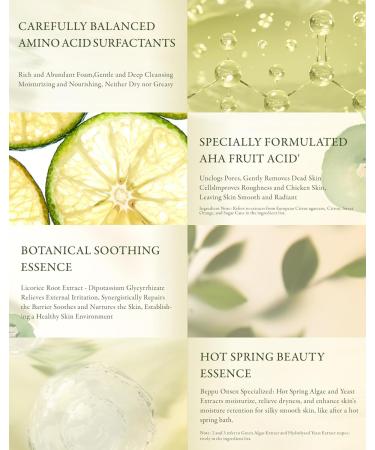 ONSENSOU body cleanser KABOSU body wash body soap moisturizer Dry skin. Concentrated foam keratin paraben-free Made in Japan Citrus scent 300ml - Buy Online on GoSupps.com