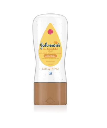 Johnson's Baby Oil Gel Enriched with Shea and Cocoa Butter, Great for Baby Massage, 6.5 fl. oz, Pack of 6 (Packaging May Vary) - Buy Online on GoSupps.com