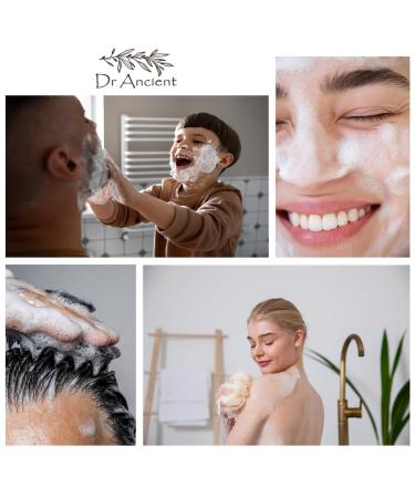 Dr. Cancient Ton Seifenst ck - Natural Vegan Clay Soap for Acne & Greasy Skin | Handmade Mineral Peeling (140g) - Buy Online on GoSupps.com