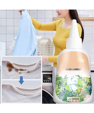 Fabric Rust Stain Remover 200ml Fabric Stain Remover for Most Clothing | Plant-Based Spot Cleaner for Clothing Fabric Carpet with Excellent Cleaning Properties N - Buy Online on GoSupps.com