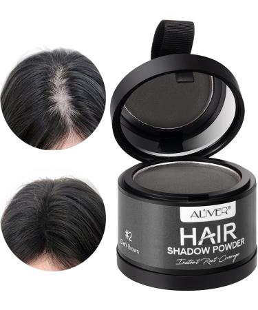 JSBNQRMZ Retouching palette with powder roots dark brown hair correction densifying for hair waterproof hair makeup to cover roots 4 g - Buy Online on GoSupps.com