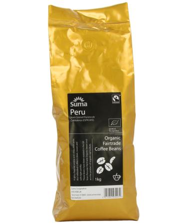 Suma Fairtrade Organic Peru Cepicafe Coffee Beans 1 kg