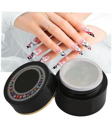 Nail Gel Glue for Decoration - Professional Thick Adhesive Gel for Bling Nail Art
