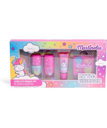  Martinelia MARTINELIA - Unicorn Complete Makeup Set - 2 Varnishes 4 Eyeshadows 1 Gloss - Children's Makeup - Girl Gift Set - Buy Online on GoSupps.com
