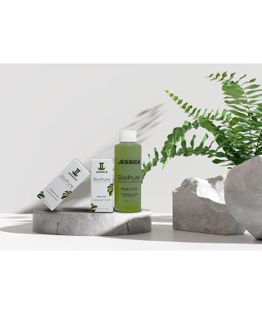 JESSICA | The BioPure Collection | Natural Origin Nail Polish Remover 120ml | Gentle and Non-Drying - Buy Online on GoSupps.com