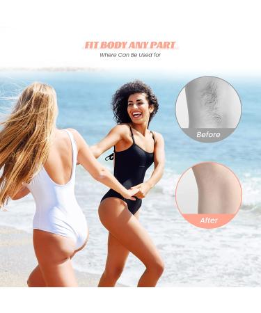 Reusable Crystal Hair Eraser for Women and Men - Painless Exfoliation Tool - Pink - Buy Online on GoSupps.com