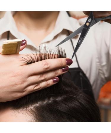 Ramaz Professional Hair Cutting Scissors Set - Extra Sharp 6.5 Stainless Steel Shears with Comb & Clips for Perfect Haircuts - Ideal for Men & Women - Buy Online on GoSupps.com