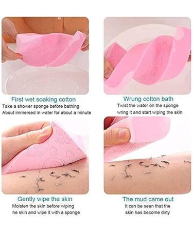 Gokame Ultra Soft Exfoliating Sponge - Asian Bath Sponge for Shower & Massage - Dead Skin Remover for Unisex (1PCS) - Buy Online on GoSupps.com