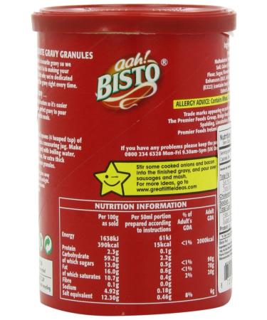 Bisto Gravy Granules Red 6-Ounce - Pack of 6 | Rich and Tasty Gravy Mix - Buy Online on GoSupps.com