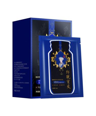 Polygonum Multiflorum Anti Hair Loss Hair Shampoo Anti Hair Loss Hair Shampoo Hair Growth Shampoo Japanese For Men Women 15ml Hair Conditioner for Dry Hair (Blue One Size) 15.00 ml (Pack of 1) Blue