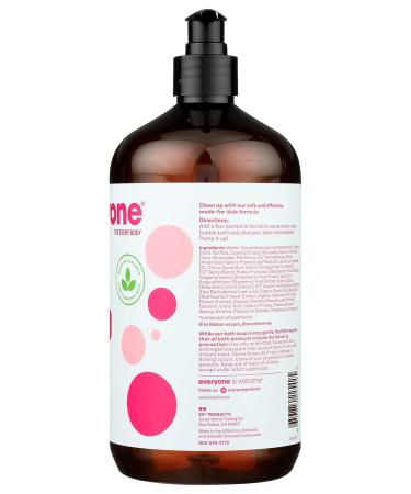 Everyone 3-In-1 Berry Blast Scent Gentle And Hypoallergenic Kids Soap Gluten Free 32 Fluid Ounce (Pack Of 1) 32 Fl Oz (Pack of 1) - Buy Online on GoSupps.com