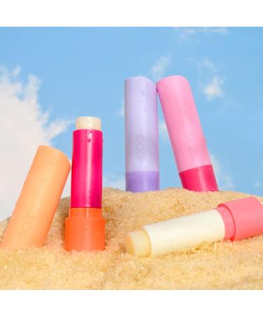 Eos FlavorLab Super Soft Shea Lip Balm Sticks - Totally Tropical Variety Pack | 4 Pack Lip Moisturizer for 24 Hour Hydration - Buy Online on GoSupps.com