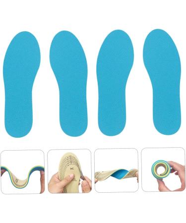 FRCOLOR Cuttable Child Insoles - Double-Sided Shoe Pads Anti-Wear & Shock-Absorbing Foot Care Cushions - Universal Fit Blue 23x8x0.4 cm - Buy Online on GoSupps.com