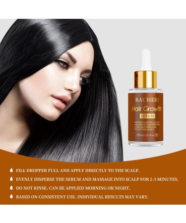 Scalp Serum for Hair Growth | Natural Hair Strengthening Treatment - Prevent Hair Loss & Thinning - 30ml for All Hair Types - Buy Online on GoSupps.com