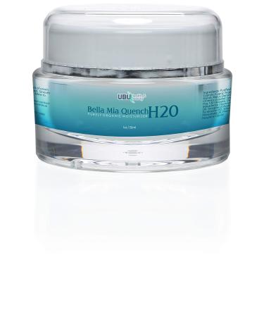 BellaMia Quench H20 - Purely Organic Moisturizer - Anti Aging Night Cream - Love the skin you're in - Heal & Protect - Prevent & Restore - Reduce the appearance of aging and protect your skin