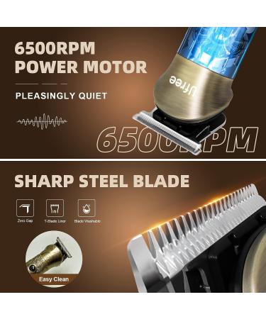 Ufree Professional 7 in 1 Beard Trimmer for Men - Cordless Electric Razor and Nose Hair Clipper - Beard Grooming Kit and Mustache Shaving Set - Gifts for Him - Buy Online on GoSupps.com