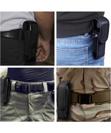 Hpamba Nylon Flashlight Holster - Versatile Belt Bag for Hunting Outdoors & Hiking - Fits 10cm to 13cm Flashlights - Buy Online on GoSupps.com
