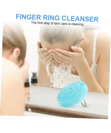 Beaupretty Pore cleanser Face Clean Face Washing Brush Face Cleaner Brush Deep Cleansing Brush Face Brush Pore Cleaner Face Scrubber Facial Cleanser Silica Gel - Buy Online on GoSupps.com