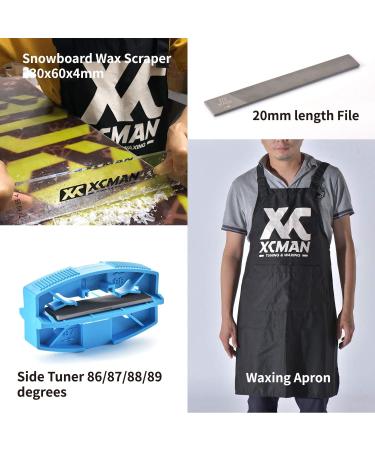 XCMAN Ski Snowboard Tuning Kit with Waxing Iron & Universal Wax - STK-3 LUXURY VERSION - Buy Online on GoSupps.com