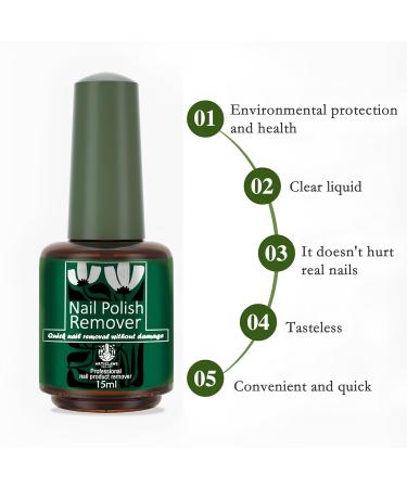 Quick Gel Nail Polish Remover - 2-3 Min No Foil Soaking & Wrapping | Fast International Shipping - Buy Online on GoSupps.com